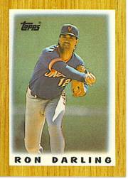 1987 Topps Mini Leaders Baseball Cards 021      Ron Darling